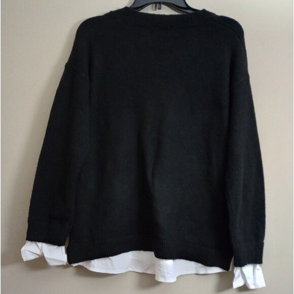 NWT Time and Tru Faux Layered Sweater Top Size Small 4-6 - Picture 2 of 7